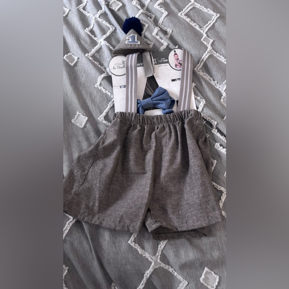 Baby one birthday set